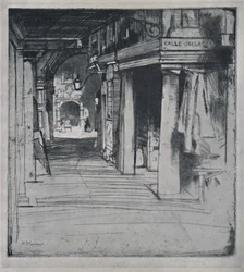 Calle Della Donna, c1900, 1925.