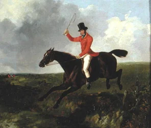 Robert Gilbert, a York Hounds mestere (olaj, vászon)