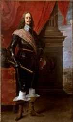 Lipót Vilmos osztrák főherceg portréja Gravelines ostroma előtt 1652-ben. (Festmény, 1655 körül)