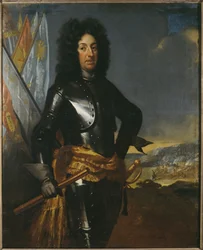 Le comte Adam Ludvig Lewenhaupt, suedois tábornok – Adam Ludvig Lewenhaupt gróf portréja (1659-1719), készítette: Krafft, David, von (1655-1724). Olajfestmény. Mérete: 144x117 cm. Nemzeti Múzeum Stockholm