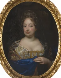 Sophie Charlotte Hannover, Poroszország királynője – Sophia Charlotte Hannover (1668-1705), poroszországi királynő portréja, Krafft, David, von (1655-1724). Olajfestmény. Mérete: 88x70 cm. Nemzeti Múzeum Stockholm