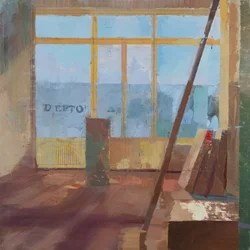 Musée des Aigles Modernes 12, 2017 (olaj, vászon)