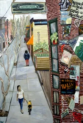 InterUrban, 2016 (akril, vászon)