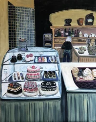 Patisserie, 2018 (akril, vászon)