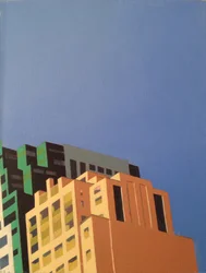 Brooklyn Hi Rise, 2012 (olaj, vászon)
