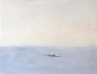 Kajakosok, 2021 (olaj, vászon)