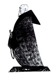 Fjodor Sologub 18631927 Rajz a Magazin Satirikon számára, 1913