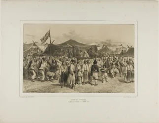 Szent Pierre vásár, Giourjevo, Waláchia, 1837. július 11.