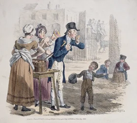 A sült burgonya eladó, 1821