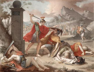 Denis-Sébastien Leroy - A horatiusi és a curatiusi csata - 1798 CROP
