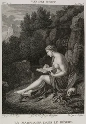 Denis-Sébastien Leroy, Chataigner és Niquet - A Magdolna a sivatagban, Adriaen van der Werff után - 1802-1815