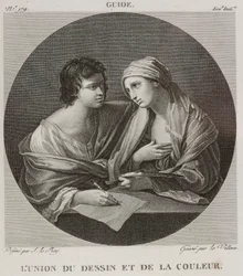 Denis-Sébastien Leroy és Le Villain - A rajz és a szín egyesülése, Guido Reni után - 1802-1815
