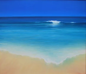 Incoming Wave, 2000 (olaj, vászon)