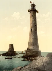 Eddystone világítótorony, Plymouth, Anglia, 1900 körül