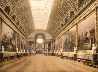 Csaták galériája, Versailles, 1890-1900 (photochrom)