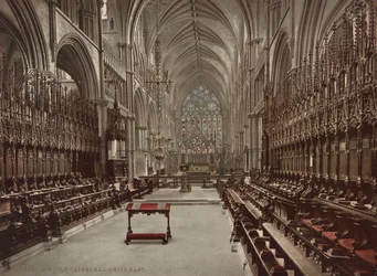 Lincoln Cathedral kórusa, 1900 körül