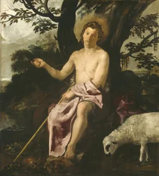 Keresztelő Szent János a vadonban, 1622 körül