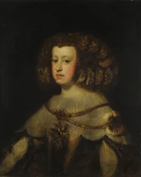 A spanyol Infanta Maria Teresa portréja