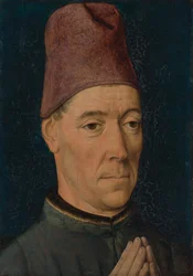 Férfi portréja, kb. 1470.