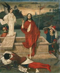 Krisztus feltámadása, 1455 körül (tempera vászonra)
