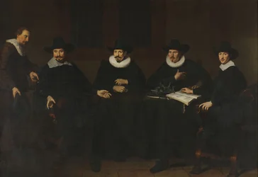 A Saainering kapitányai Amszterdamban, 1643