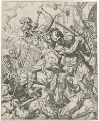 Az asszír hadsereg repülése Judith és Holofernes (sorozat címe)