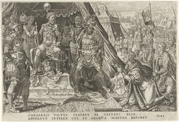 II. Vilmos, Gelre hercege aláveti magát V. Károly fennhatóságának, 1543-ban V. Károly győzelmei (sorozat címe) Divi Caroli. v. imp. dönt. max. victoriae, ex multis praecipuae (sorozat címe)
