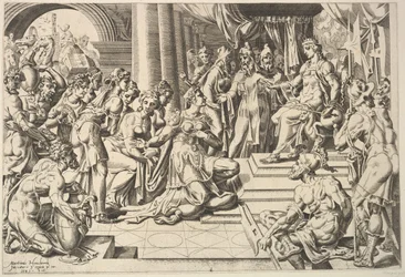Salamon és Sába királynője, 1549.