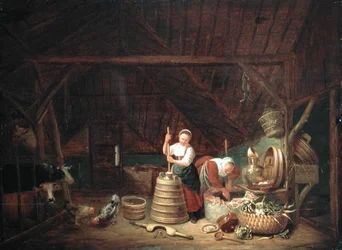 Holland Barn (olaj a panelen)