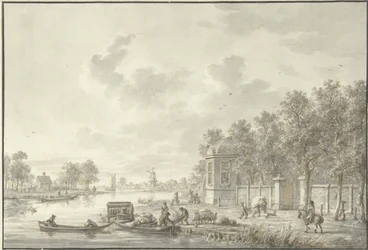 Kilátás a Spaarne-re