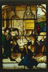 Eszter Ahasvérus előtt, kb. 1530.