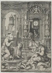 Szent Lukács a Szűz festménye