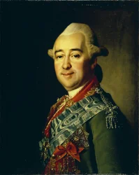 Mihail Krecsetnyikov tábornok portréja 1729-1793, 1770-es évek
