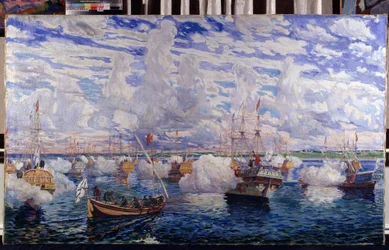 Az orosz I. Péter flottája (Nagy néven ismert