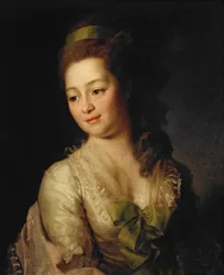Orosz: "Maria Dyakova portréja" Maria Dyakova portréja