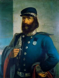 Giuseppe Garibaldi a szardíniai hadsereg tábornokaként