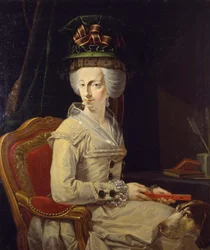 Az osztrák Maria Amalia pármai hercegnő 1746-1804 portréja