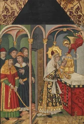 Panel a Zakariásnak megjelenő angyallal..., 1464-1507.