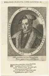 János Ernest 1521-1553, Szász-Coburg hercege, 1601