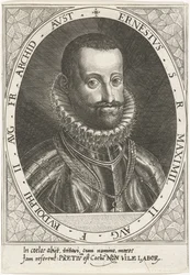 Ernest osztrák főherceg portréja 1553-1595, kb. 1595-1597