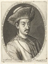 Báthori Zsigmond 1572-1613, erdélyi fejedelem. Atrium heroicumból, Augsburg 1600-1602, 160