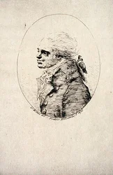 Jean-Louis Duport (1749-1819) Frederic-Desire Hillemacher (1811-86) metszete 1876 (rézkarc)