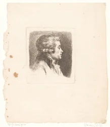 Portré a francia nyomtatott kiadóról, N.C. Aubourg