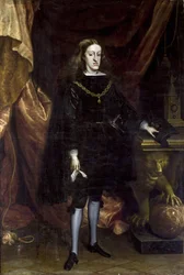 Barokk: II. Károly spanyol, az Ensorcele – II. Károly spanyol portréja, Carreno de Miranda, Juan (1614-1685)
