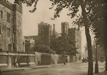 Lambeth-palota, a canterburyi érsekek rezidenciája hét évszázada, 1935.