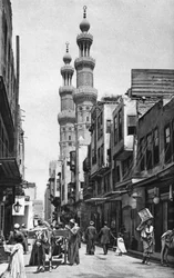 Al-Muayyad szultán mecsete, Kairó, Egyiptom, 1922
