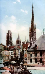 Rouen-i katedrális, Normandia, Franciaország, 1930-as évek