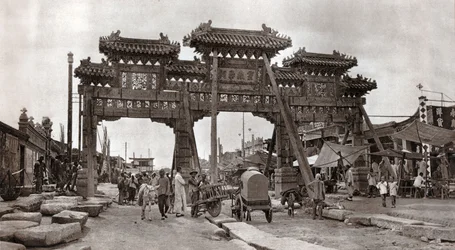 Egy utca az óvárosban, Peking