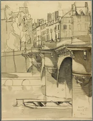 Kilátás a Pont Neuf-ra