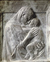 Pazzi Madonna (Szűz Mária a gyermekkel), kb. 1417-18